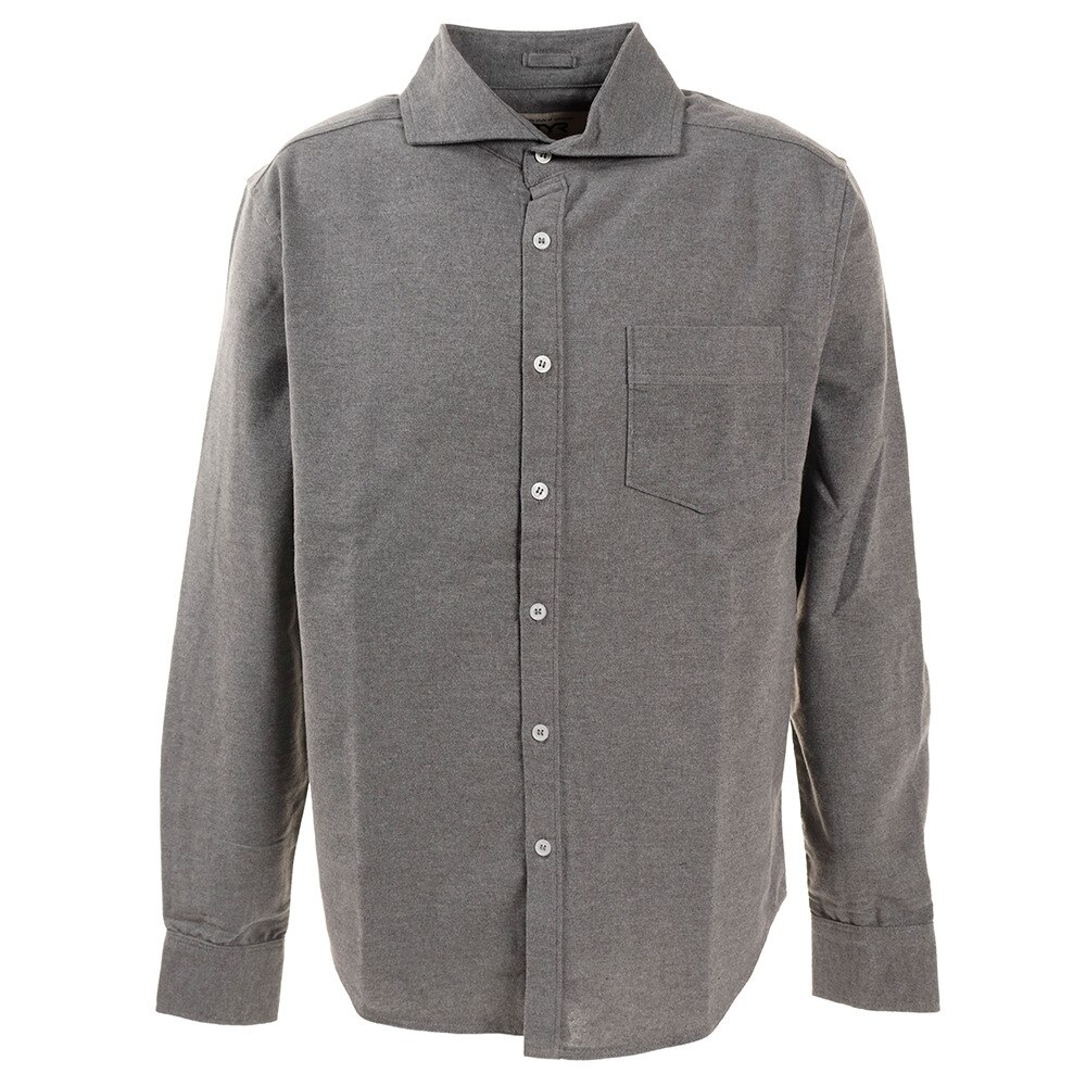  無地 長袖シャツ TSHNSLD-20SRL GRY オンライン価格