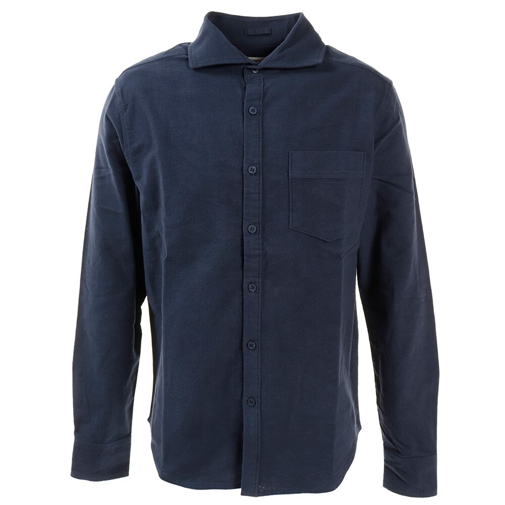 無地 長袖シャツ TSHNSLD-20SRL NVY オンライン価格