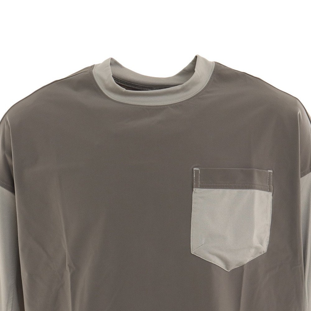 ウィッテム（HUITIEME）（メンズ）長袖Tシャツ メンズ ハイブリット 191-26210-027