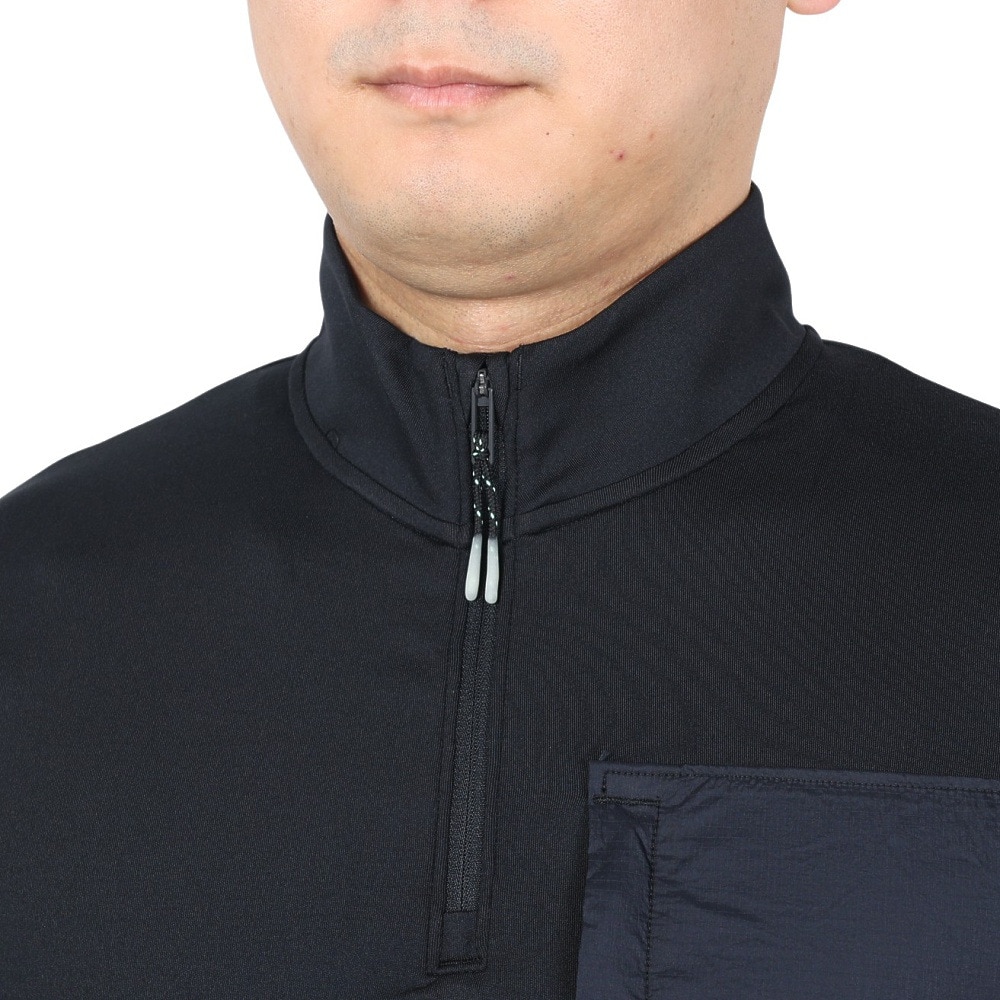 アンダーアーマー（UNDER ARMOUR）（メンズ）RUN TRAIL QUARTER ZIP シャツ 1383244 001
