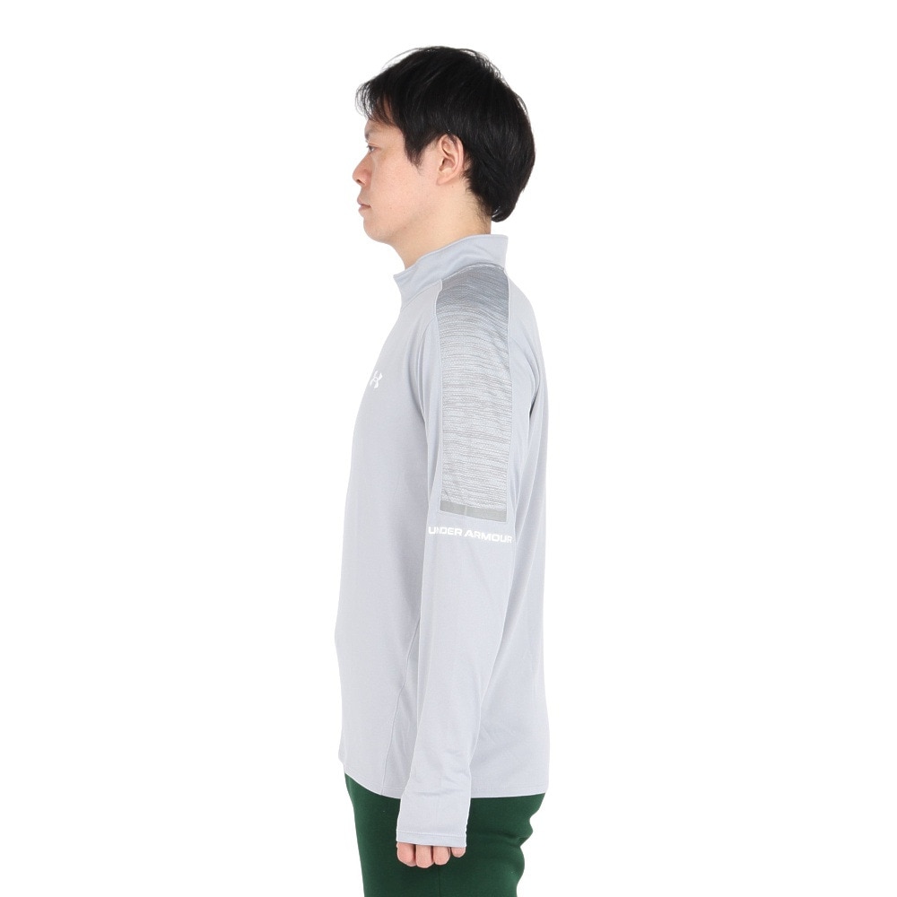 アンダーアーマー（UNDER ARMOUR）（メンズ）テック ユーティリティー 1/4ジップ Tシャツ 1385977 011