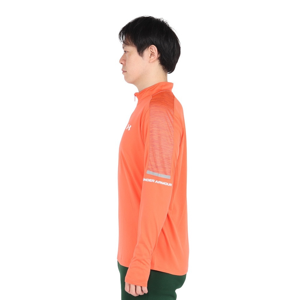 アンダーアーマー（UNDER ARMOUR）（メンズ）テック ユーティリティー 1/4ジップ Tシャツ 1385977 847