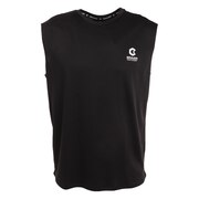 ジローム（GIRAUDM）（メンズ）ドライ 接触冷感 ドライプラスクール メッシュ タンクトップ CT2S3347-TR863-DGSD BLK