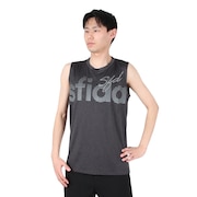 スフィーダ（SFIDA）（メンズ）COOLTECT sfida TRシャツ N/S ヘザー SA-22X03 BLK/GRY