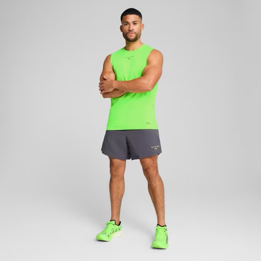 プーマ（PUMA）（メンズ）PUMA×HYROX トレーニング クラウドスパン タンクトップ 526889 48 FGRN