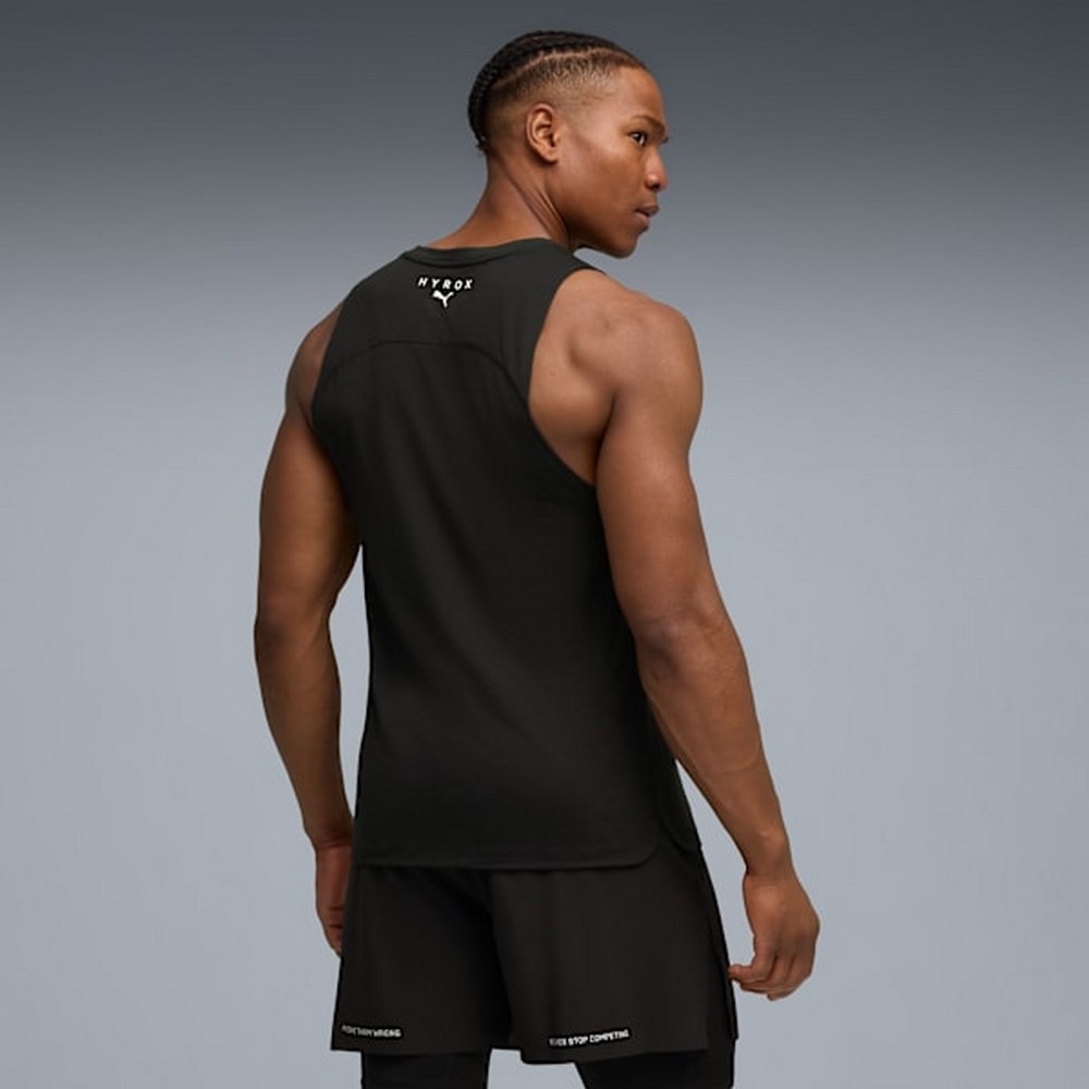 プーマ（PUMA）（メンズ）HYROX クラウドスパン サーモアダプト タンクトップ 527541 01 BLK