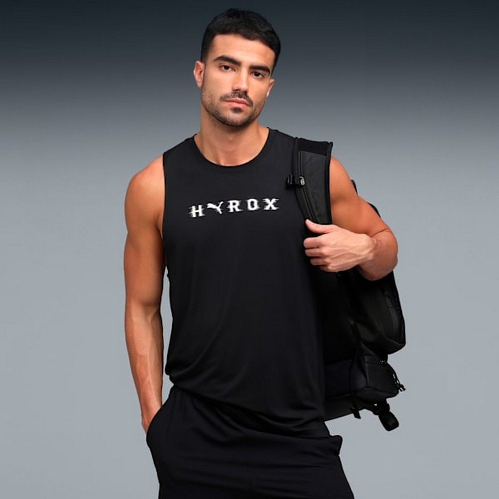 プーマ（PUMA）（メンズ）HYROX クラウドスパン サーモアダプト タンクトップ 527541 01 BLK