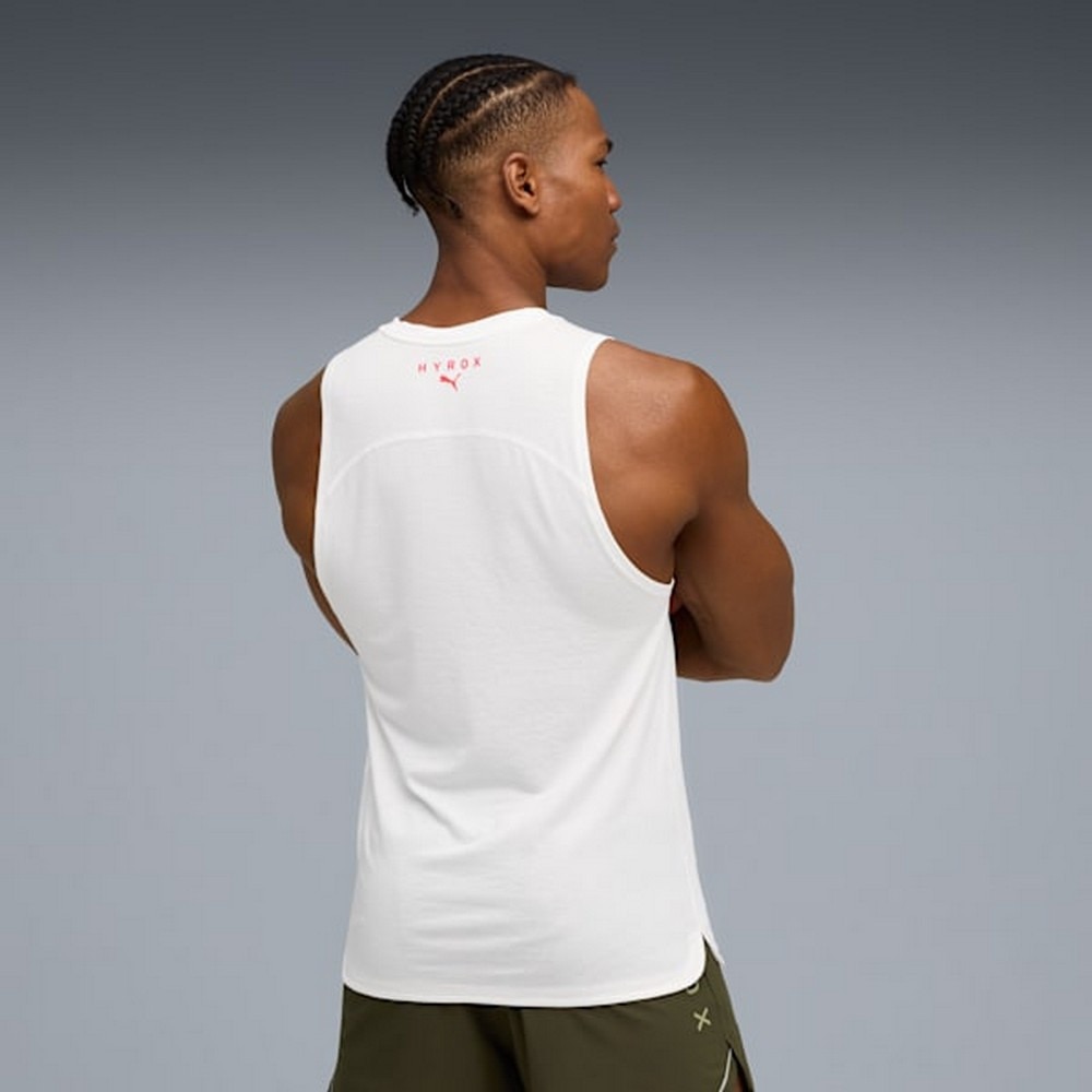 プーマ（PUMA）（メンズ）HYROX クラウドスパン サーモアダプト タンクトップ 527541 02 WHT