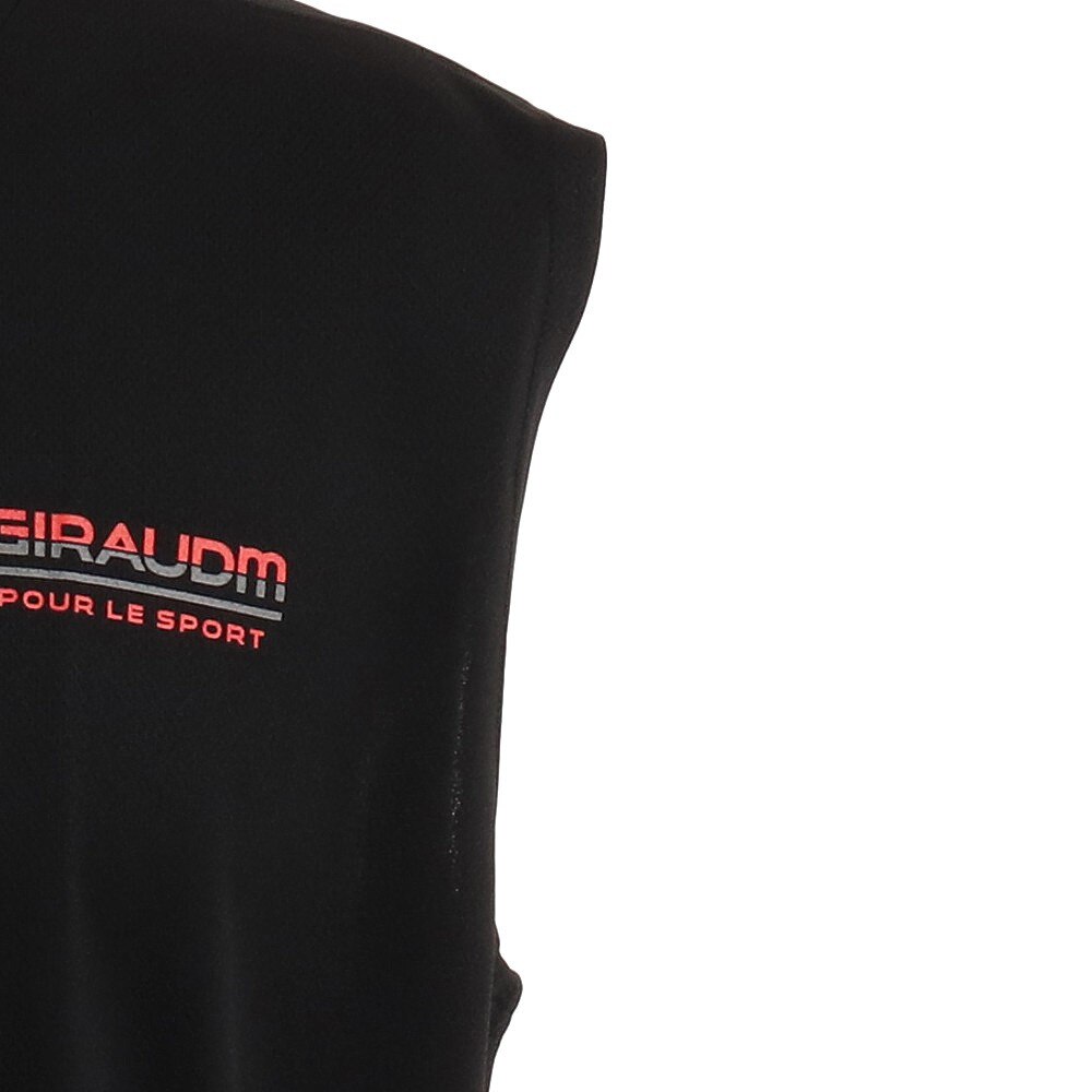ジローム（GIRAUDM）（メンズ）ドライ 吸汗速乾 UVカット ノースリーブシャツ 863GM1CD6711 BLK