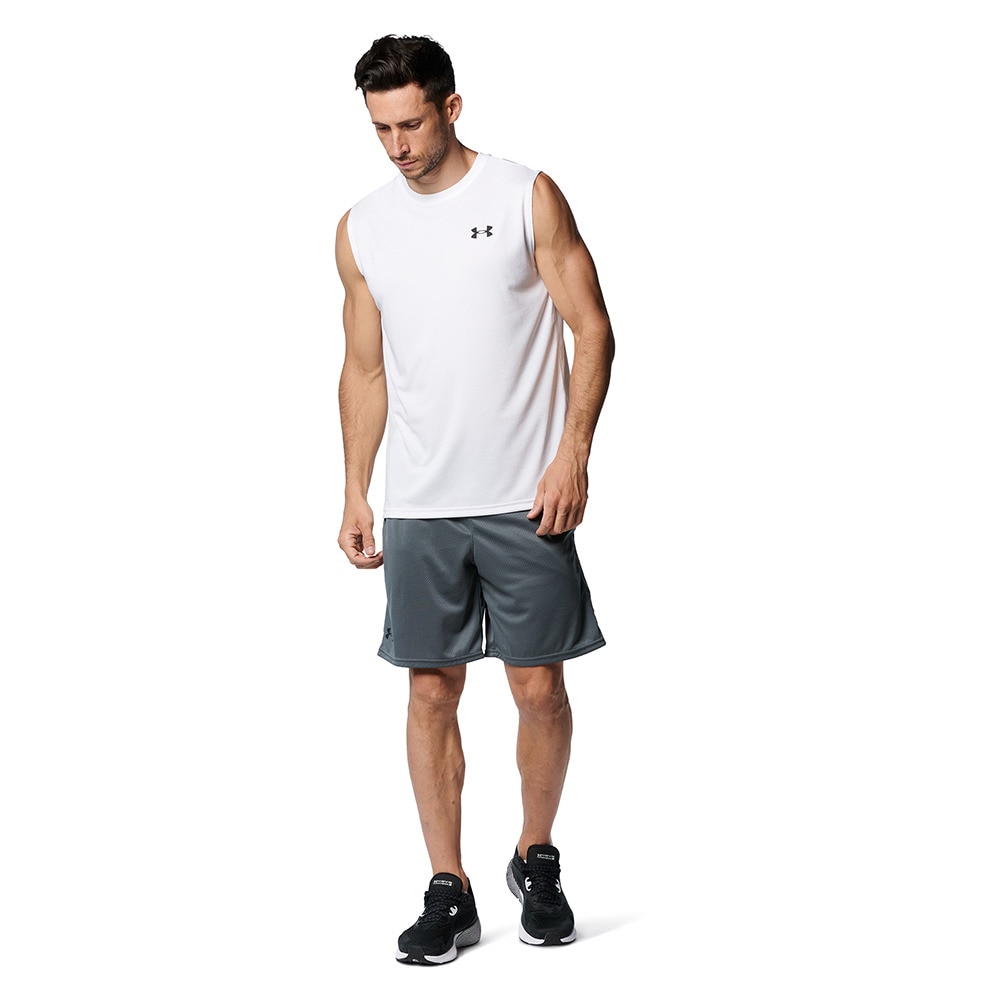 アンダーアーマー（UNDER ARMOUR）（メンズ）タンクトップ ノースリーブ 速乾 抗菌 ストレッチ 1367452 100 