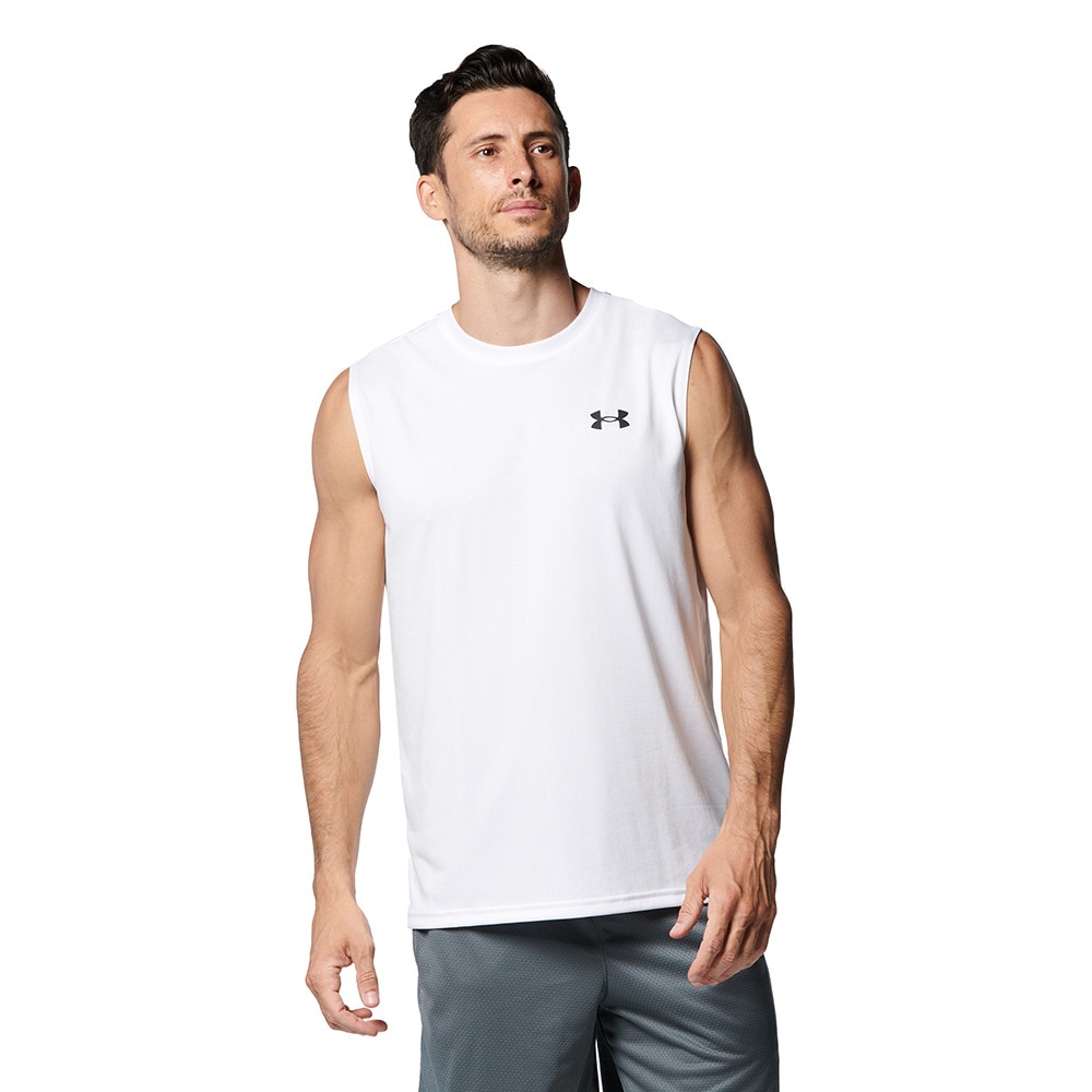 アンダーアーマー（UNDER ARMOUR）（メンズ）タンクトップ メンズ テック スリーブレス ノースリーブ 1367452 100