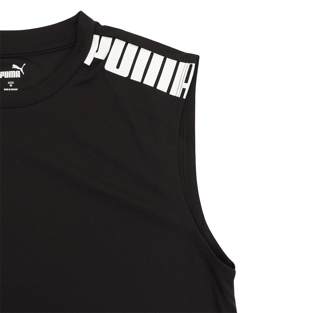 プーマ（PUMA）（メンズ）接触冷感 ドライプラスクール スリーブレス Tシャツ 522292 01 BLK