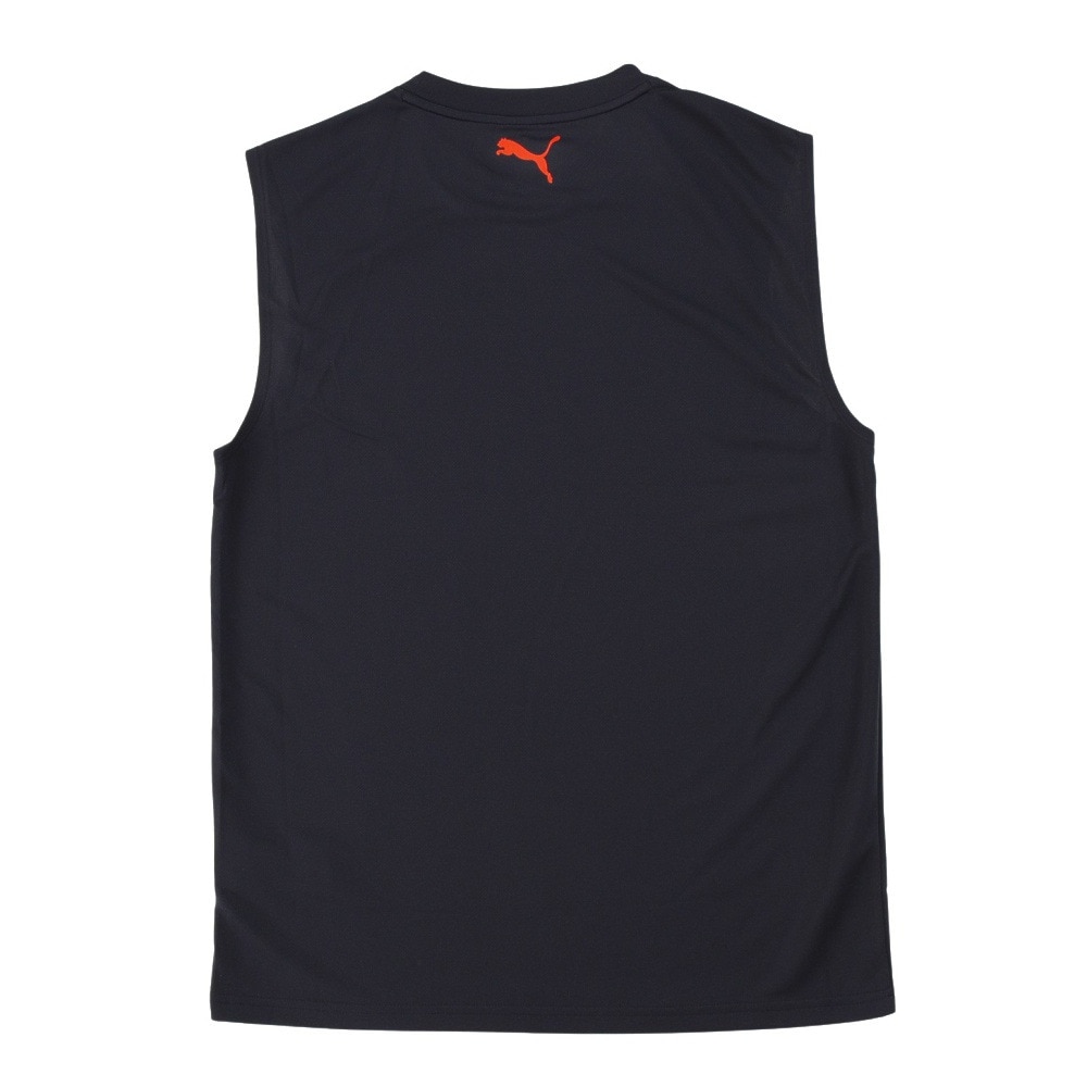 プーマ（PUMA）（メンズ）接触冷感 ドライプラスクール スリーブレス Tシャツ 522292 43 NVY★★★