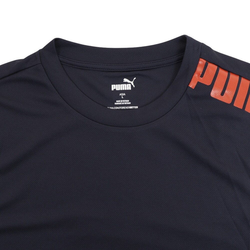 プーマ（PUMA）（メンズ）接触冷感 ドライプラスクール スリーブレス Tシャツ 522292 43 NVY★★★