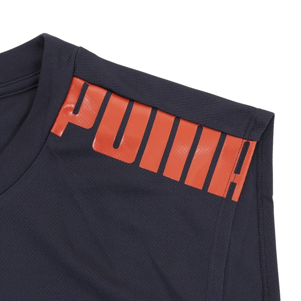 プーマ（PUMA）（メンズ）接触冷感 ドライプラスクール スリーブレス Tシャツ 522292 43 NVY★★★