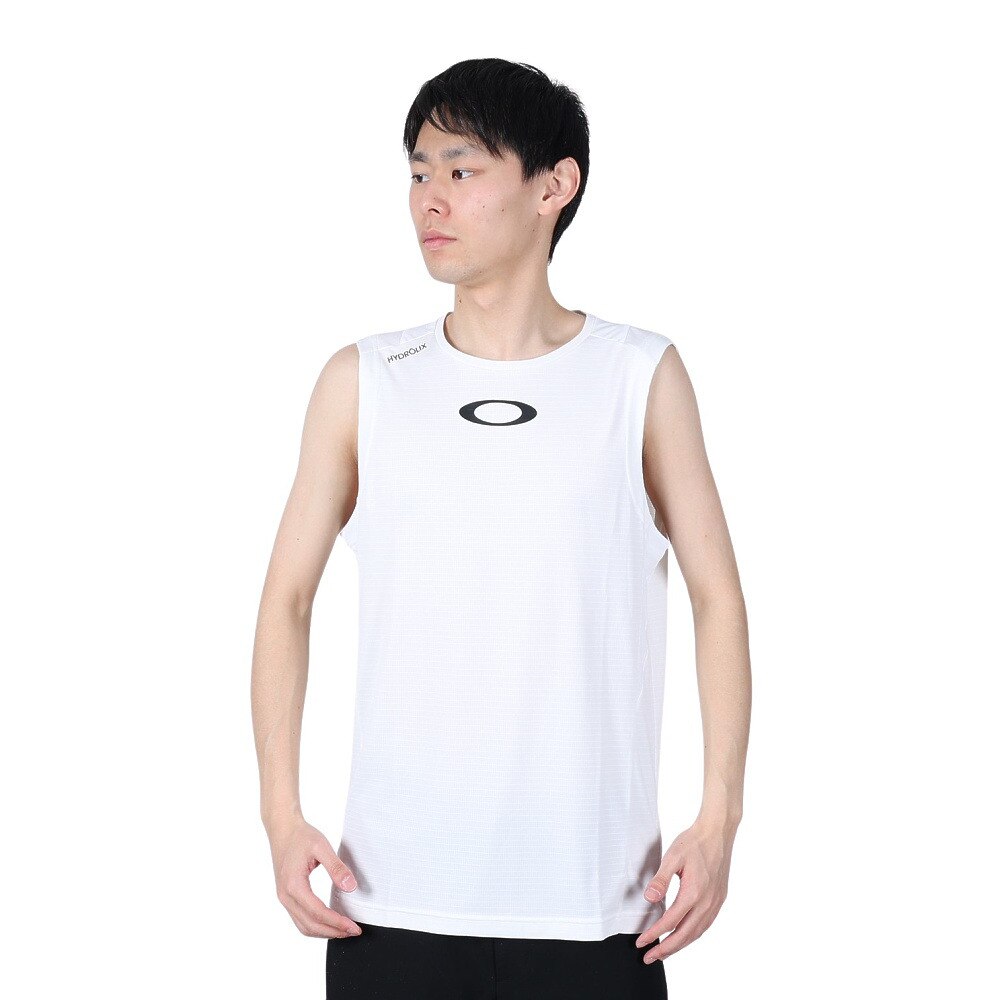 オークリー（OAKLEY）（メンズ）半袖Tシャツ メンズ VARIABLE 吸汗 ノースリーブシャツ 3 FOA404469-100 