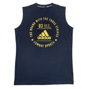 アディダス（adidas）（メンズ、レディース）COMBAT SPORTS ws ノースリーブTシャツ CL04-CS22 BLK/GLD