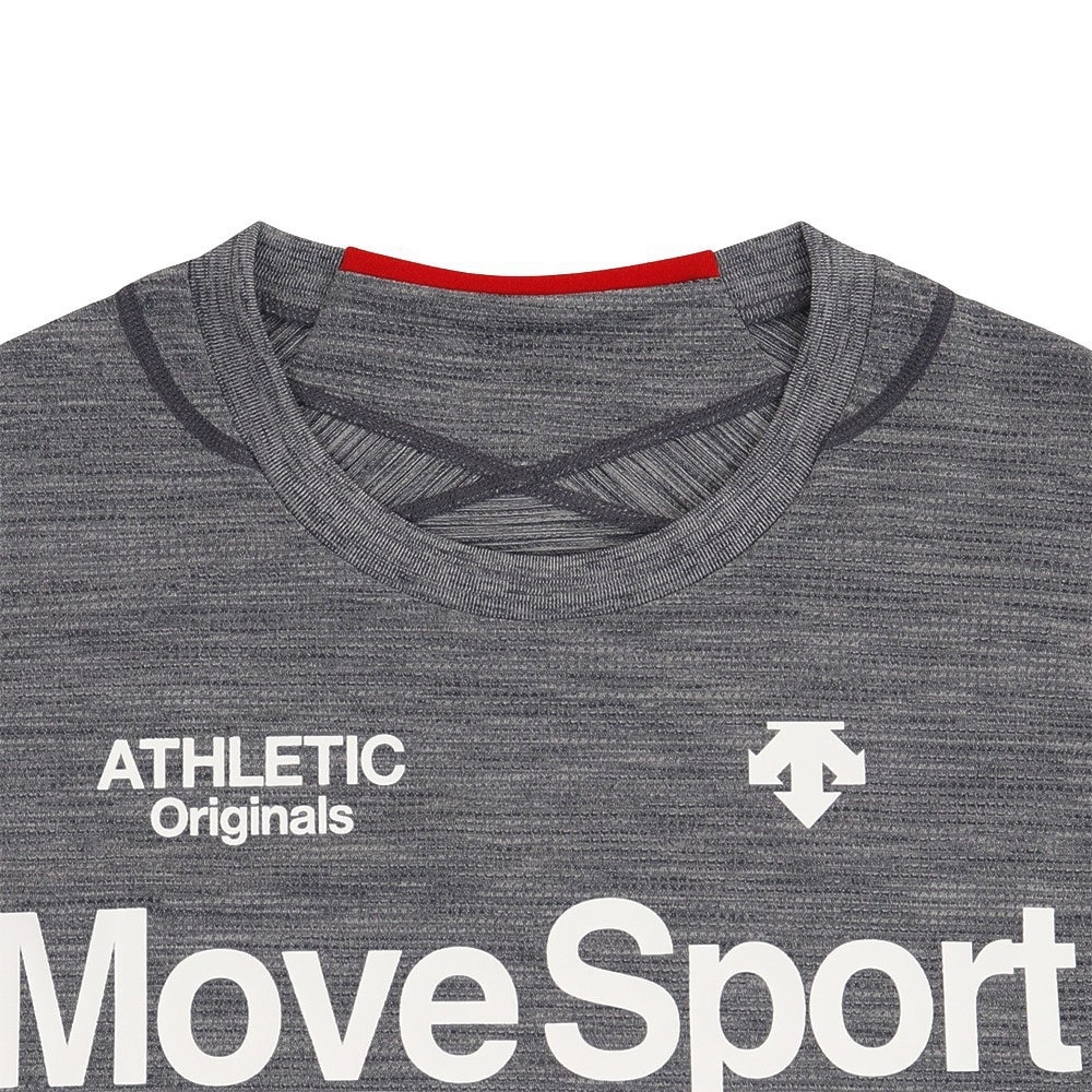 デサント（DESCENTE）（メンズ）Move Sport BRZ+ ヘザー タンクトップ ノースリーブシャツ DMMTJA55 BKM