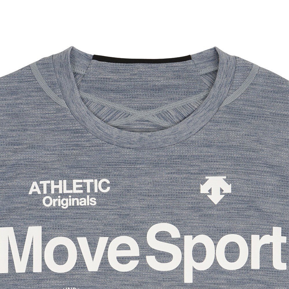 デサント（DESCENTE）（メンズ）Move Sport BRZ+ ヘザー タンクトップ ノースリーブシャツ DMMTJA55 BLM