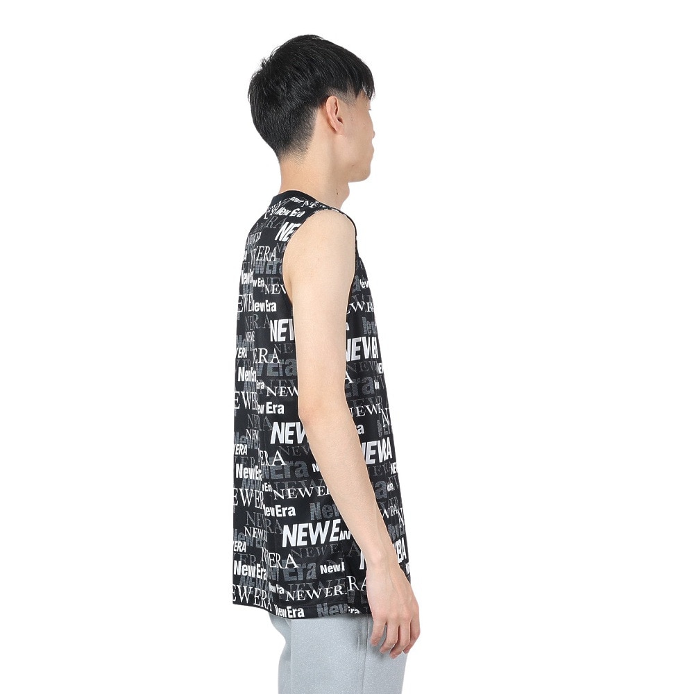 ニューエラ（NEW ERA）（メンズ、レディース）テック タンクトップ Text All Over 14121952