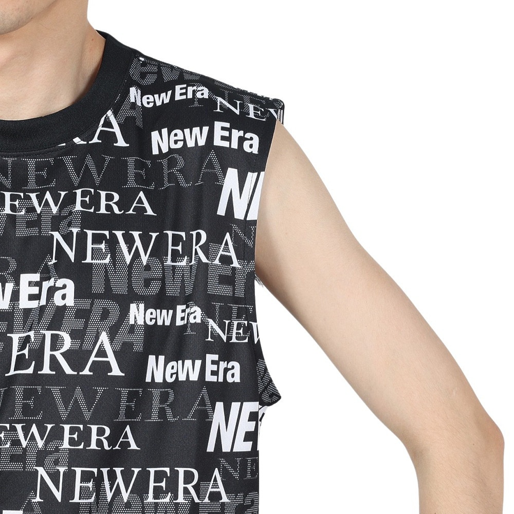 ニューエラ（NEW ERA）（メンズ、レディース）テック タンクトップ Text All Over 14121952