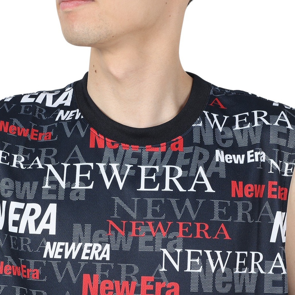 ニューエラ（NEW ERA）（メンズ、レディース）テック タンクトップ Text All Over 14121951