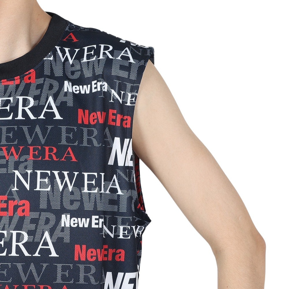 ニューエラ（NEW ERA）（メンズ、レディース）テック タンクトップ Text All Over 14121951
