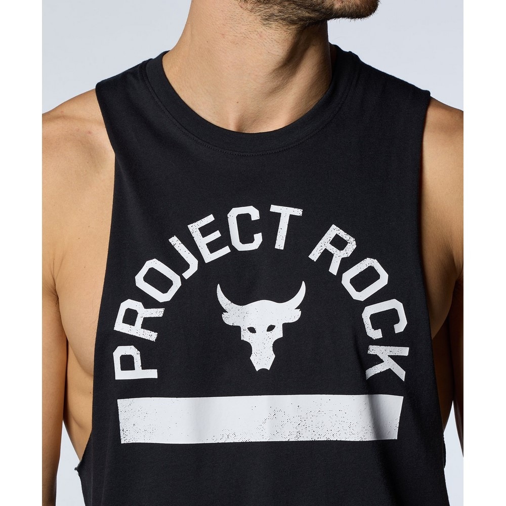 アンダーアーマー（UNDER ARMOUR）（メンズ）プロジェクトロック グラフィック スリーブレス シャツ 1383195 001