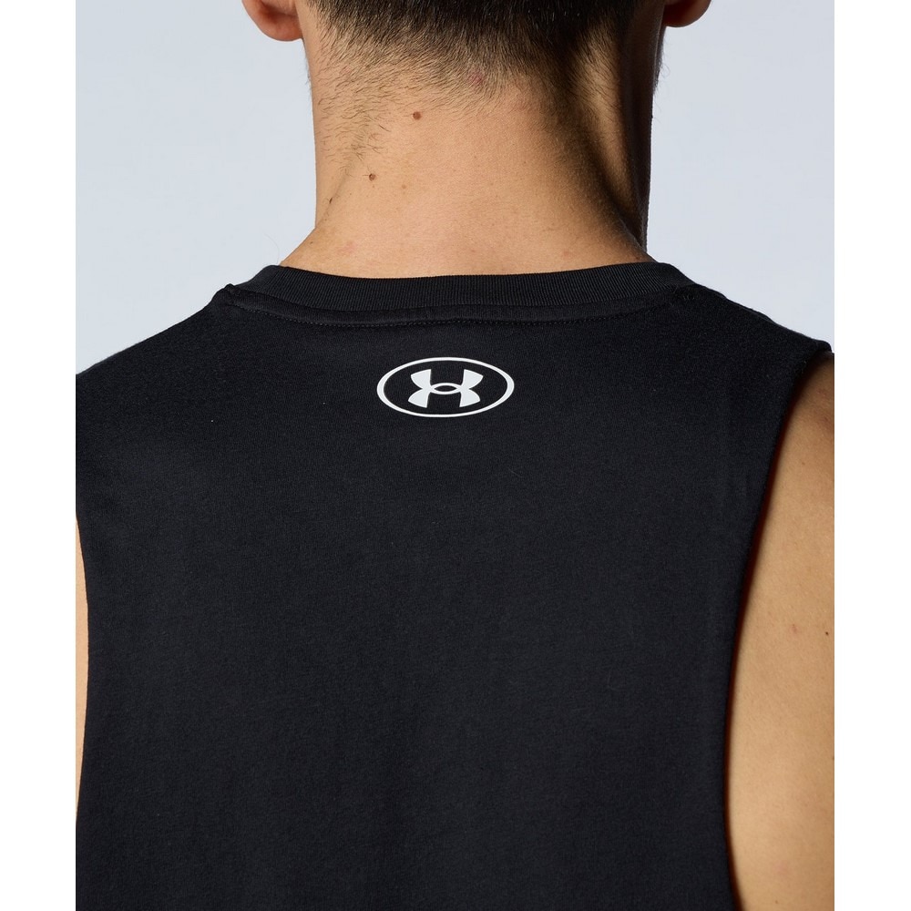 アンダーアーマー（UNDER ARMOUR）（メンズ）プロジェクトロック グラフィック スリーブレス シャツ 1383195 001