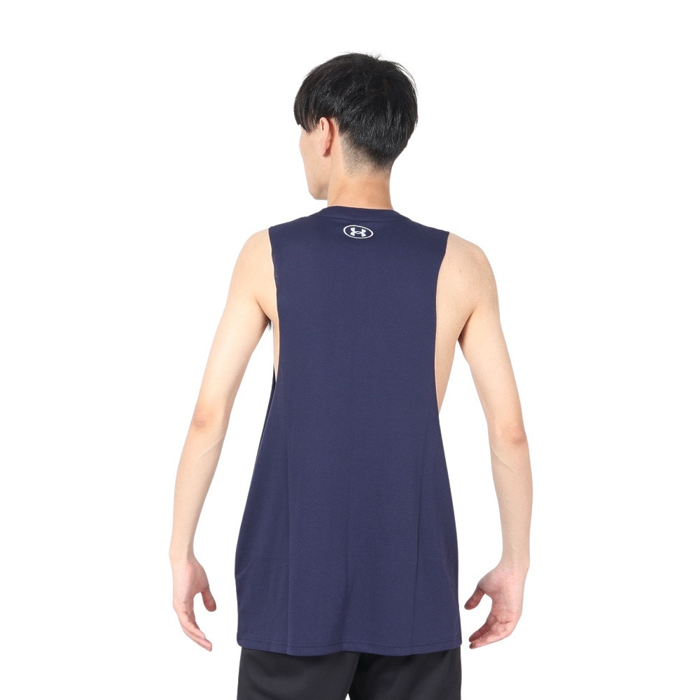 アンダーアーマー（UNDER ARMOUR）（メンズ）プロジェクトロック グラフィック スリーブレス シャツ 1383195 410