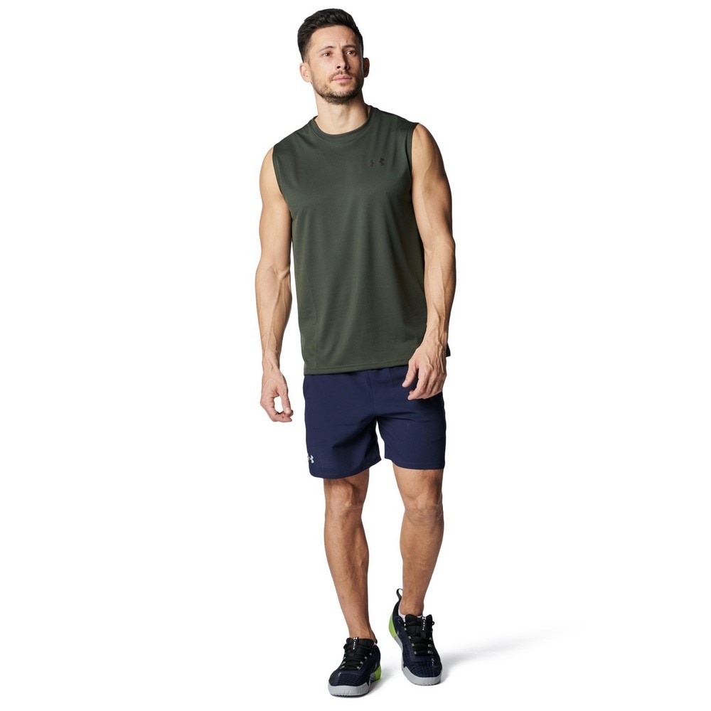 アンダーアーマー（UNDER ARMOUR）（メンズ）テック スリーブレス シャツ 1367452 310