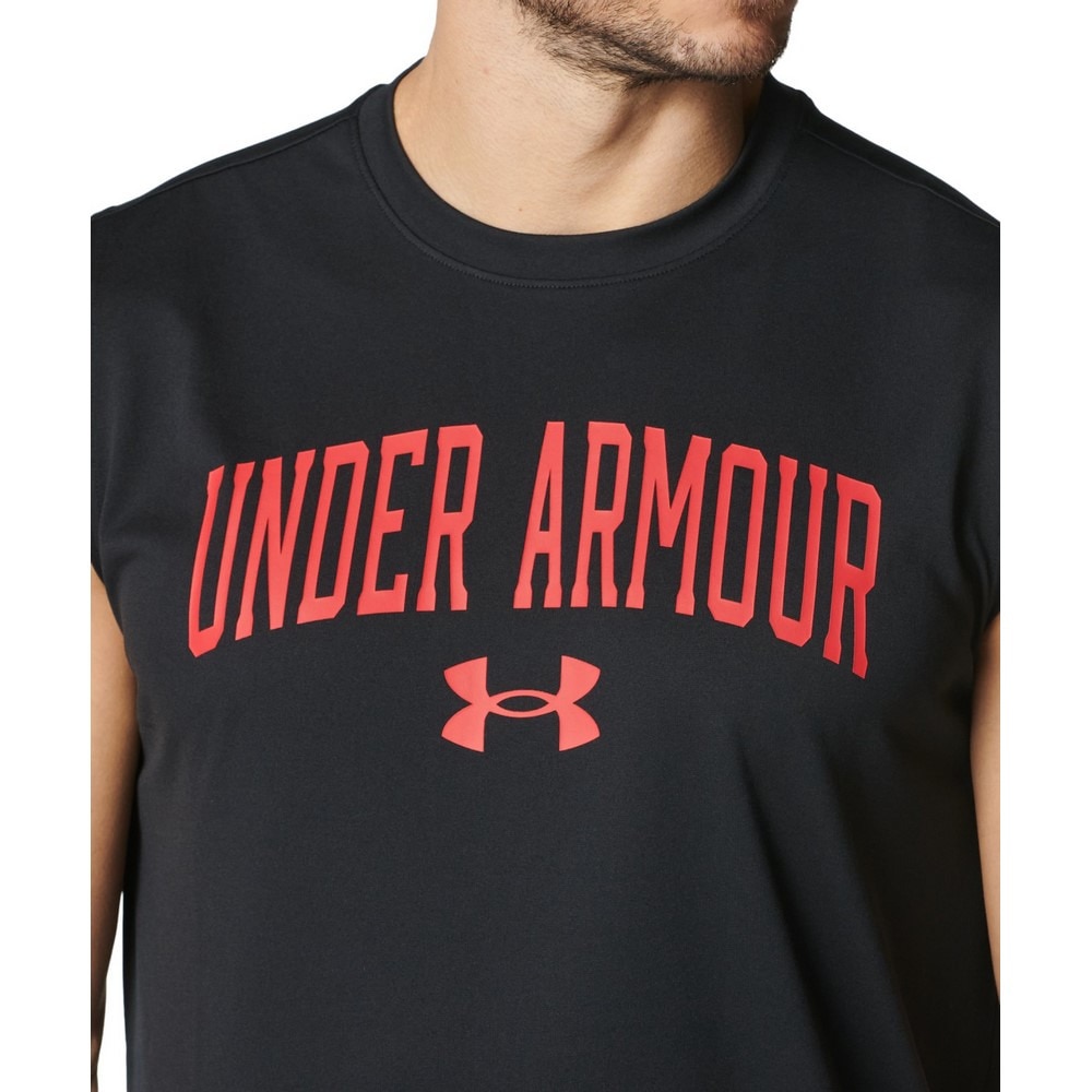 アンダーアーマー（UNDER ARMOUR）（メンズ）タンクトップ テック グラフィック スリーブレス シャツ 6001541 001