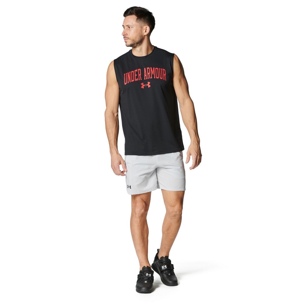 アンダーアーマー（UNDER ARMOUR）（メンズ）タンクトップ テック グラフィック スリーブレス シャツ 6001541 001
