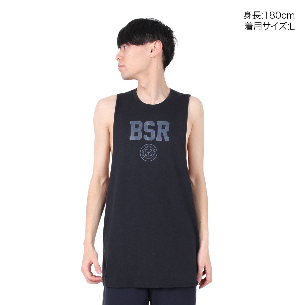 アンダーアーマー（UNDER ARMOUR）（メンズ）プロジェクトロック グラフィック スリーブレスシャツ 1389900 001