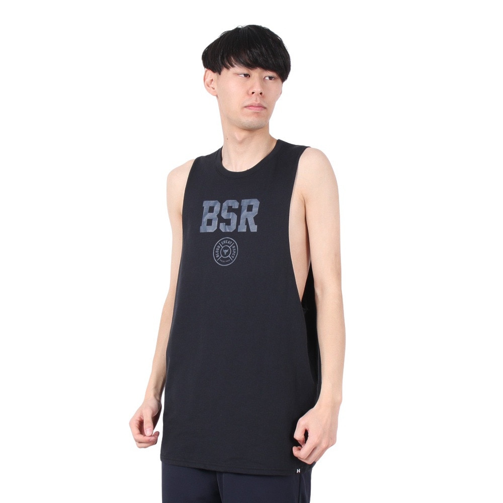 アンダーアーマー（UNDER ARMOUR）（メンズ）プロジェクトロック グラフィック スリーブレスシャツ 1389900 001