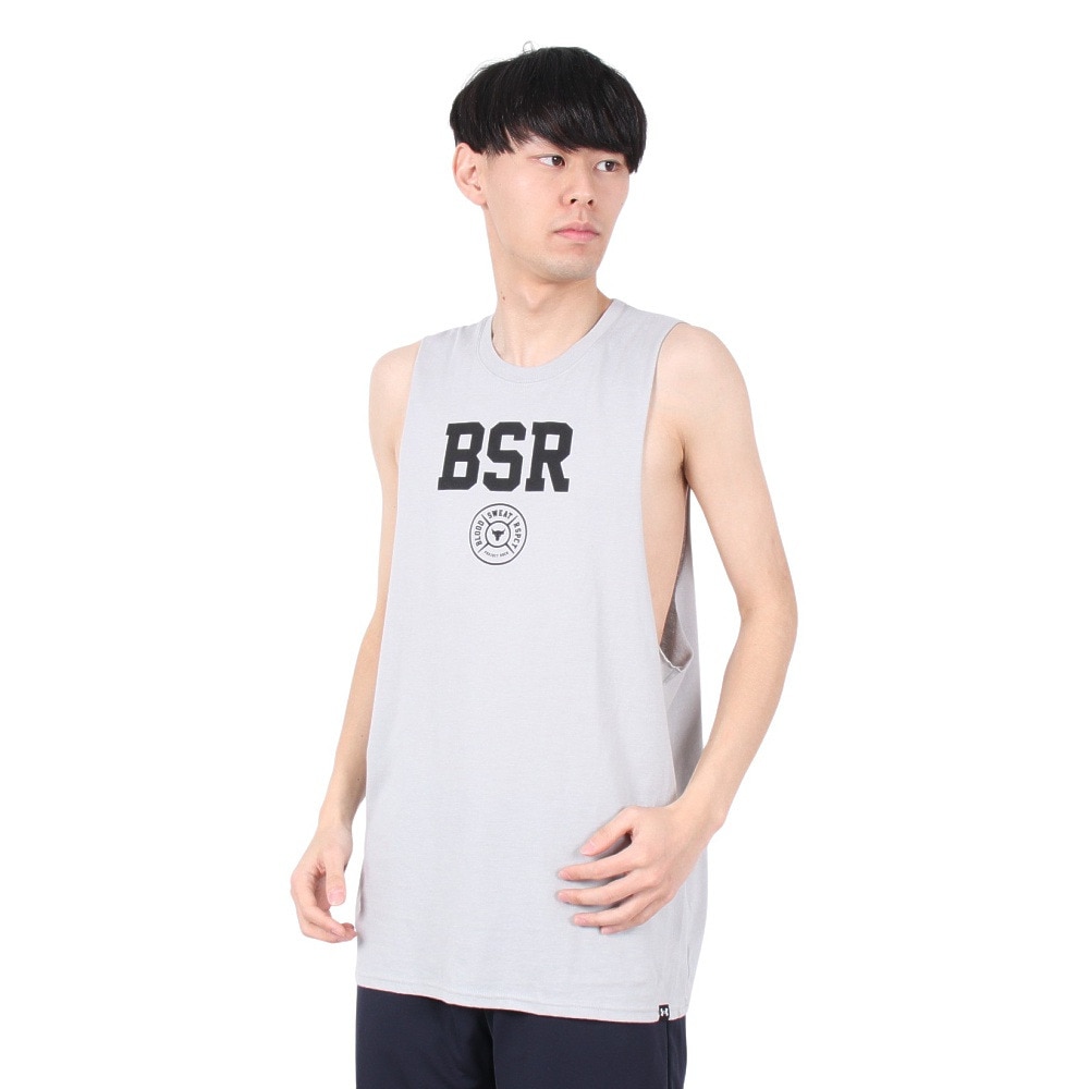 アンダーアーマー（UNDER ARMOUR）（メンズ）プロジェクトロック グラフィック スリーブレスシャツ 1389900 011