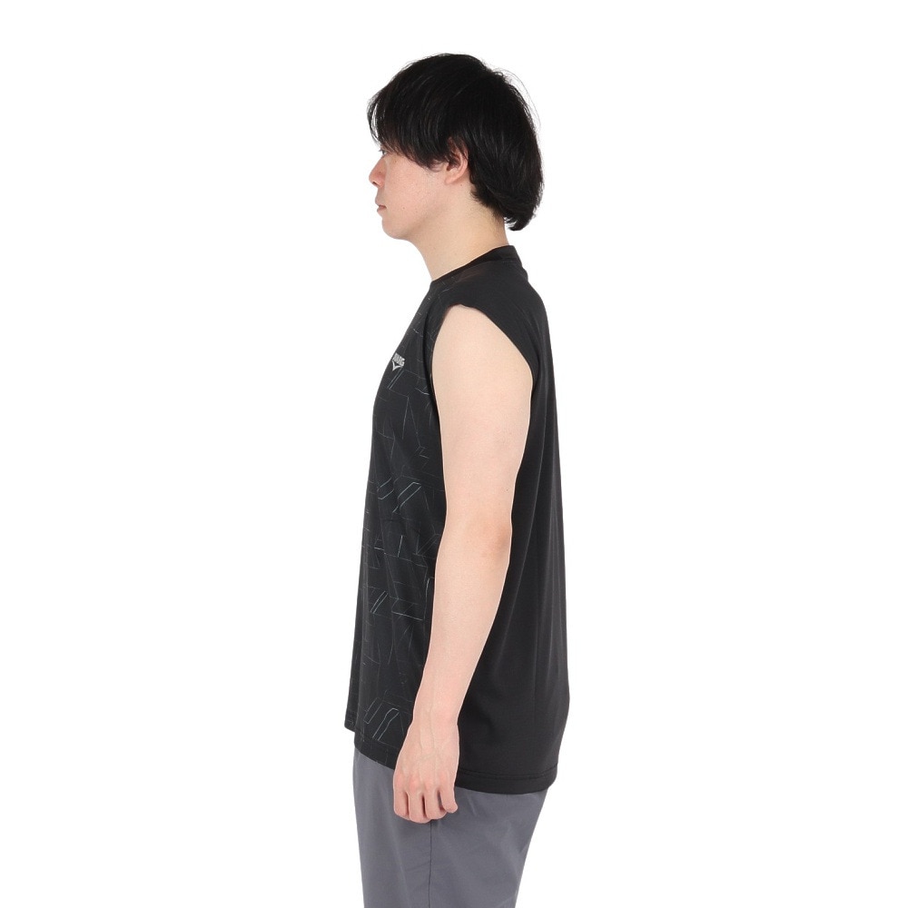 デュアリグ（DUARIG）（メンズ）ドライプラスクール シャインブロック メッシュ ノースリーブTシャツ 5S0012-TRCT-863HD BLK