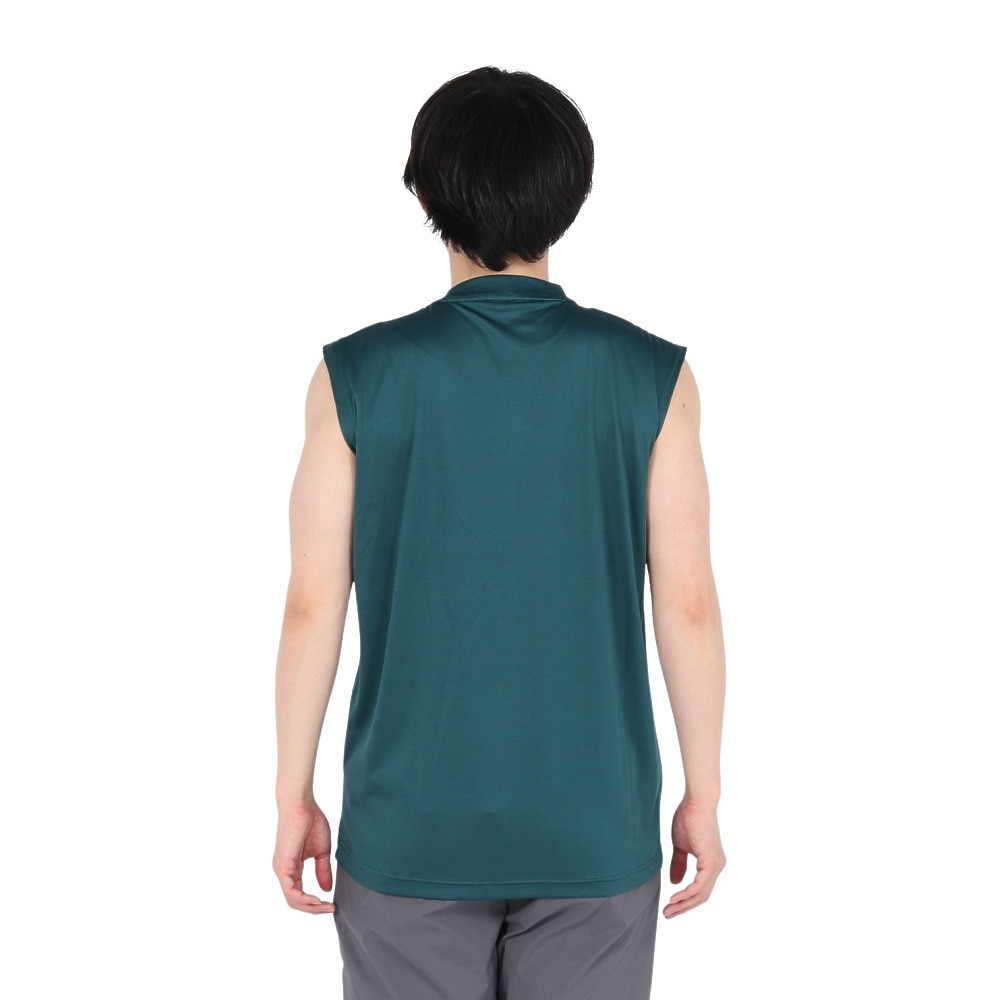 デュアリグ（DUARIG）（メンズ）ドライプラスクール シャインブロック メッシュ ノースリーブTシャツ 5S0012-TRCT-863HD DGRN