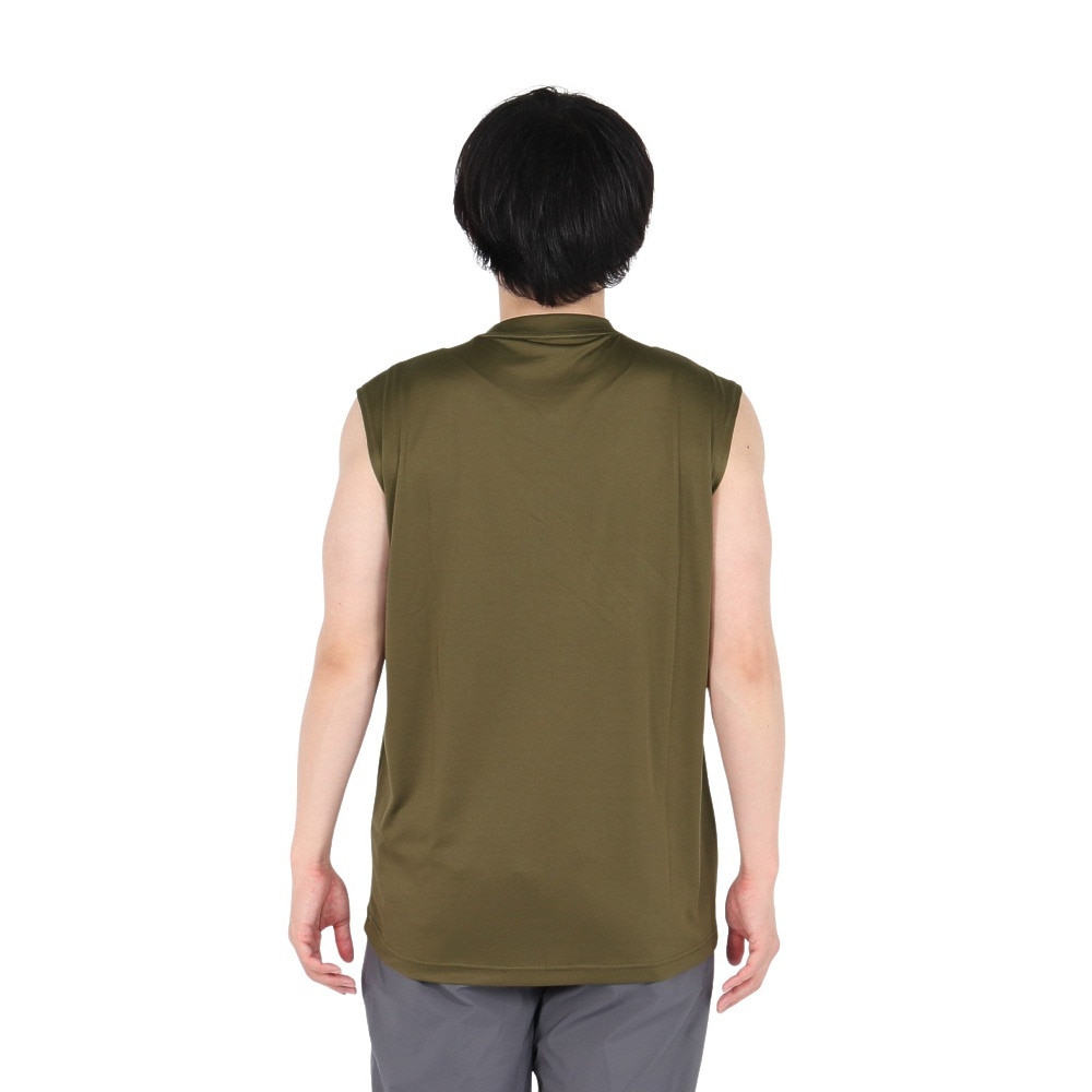 デュアリグ（DUARIG）（メンズ）ドライプラスクール シャインブロック メッシュ ノースリーブTシャツ 5S0012-TRCT-863HD KHK