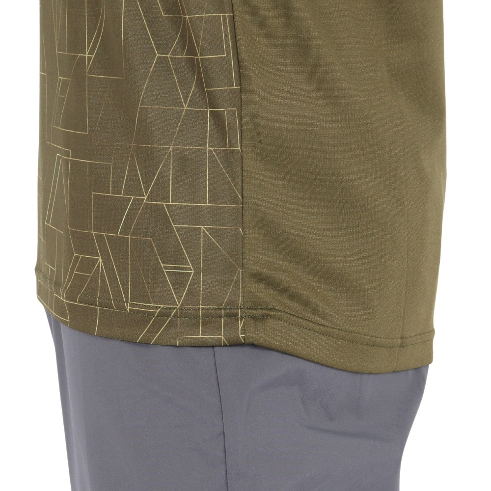 デュアリグ（DUARIG）（メンズ）ドライプラスクール シャインブロック メッシュ ノースリーブTシャツ 5S0012-TRCT-863HD KHK