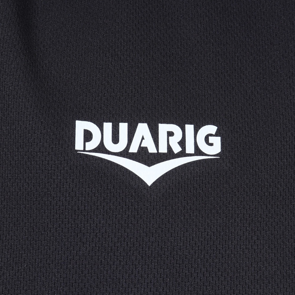 デュアリグ（DUARIG）（メンズ）ドライプラス クール シャインブロック UV ノースリーブ シャツ 5S0032-TRCT-863ES BLK