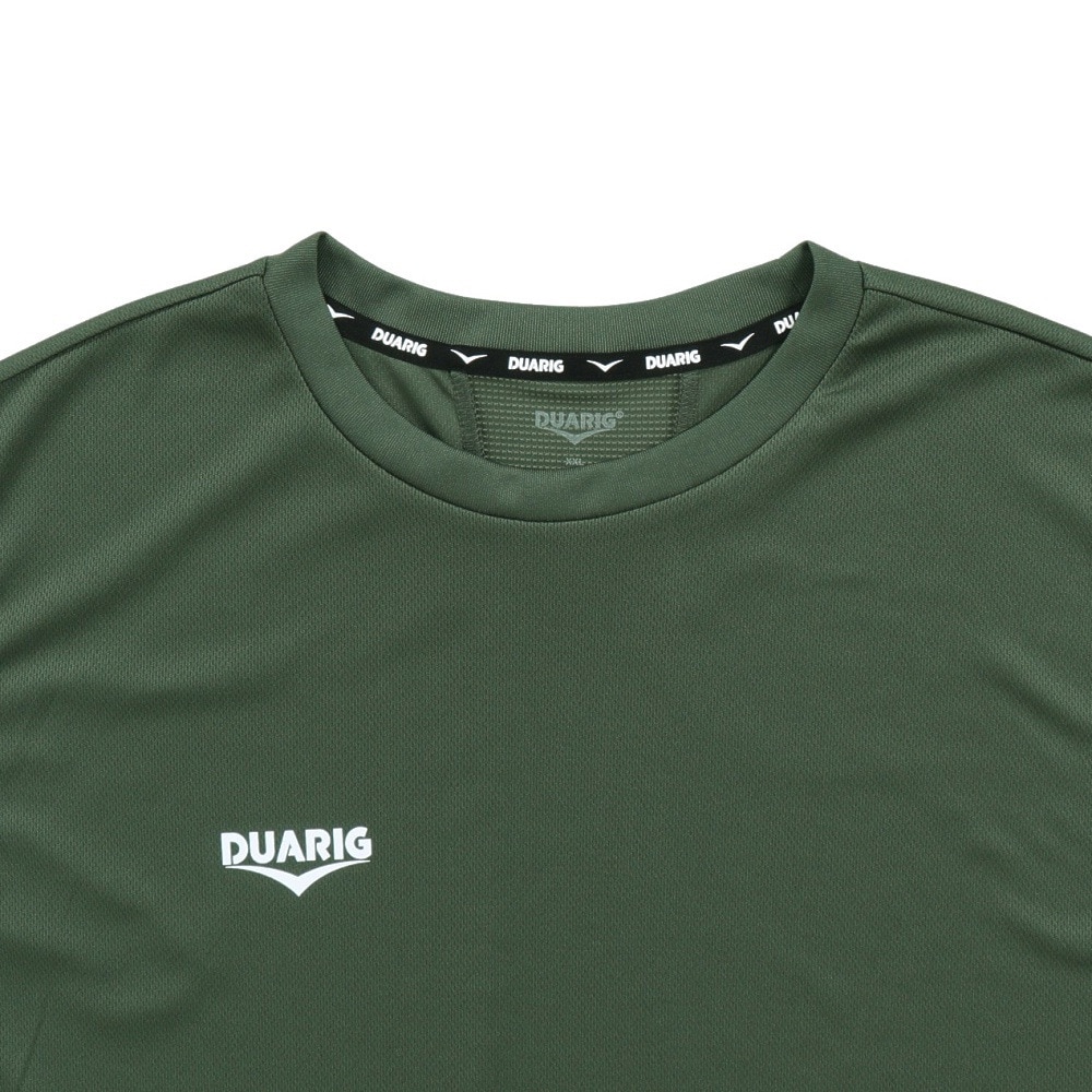 デュアリグ（DUARIG）（メンズ）ドライプラスクール シャインブロック UV ノースリーブシャツ 5S0032-TRCT-863ES DGRN