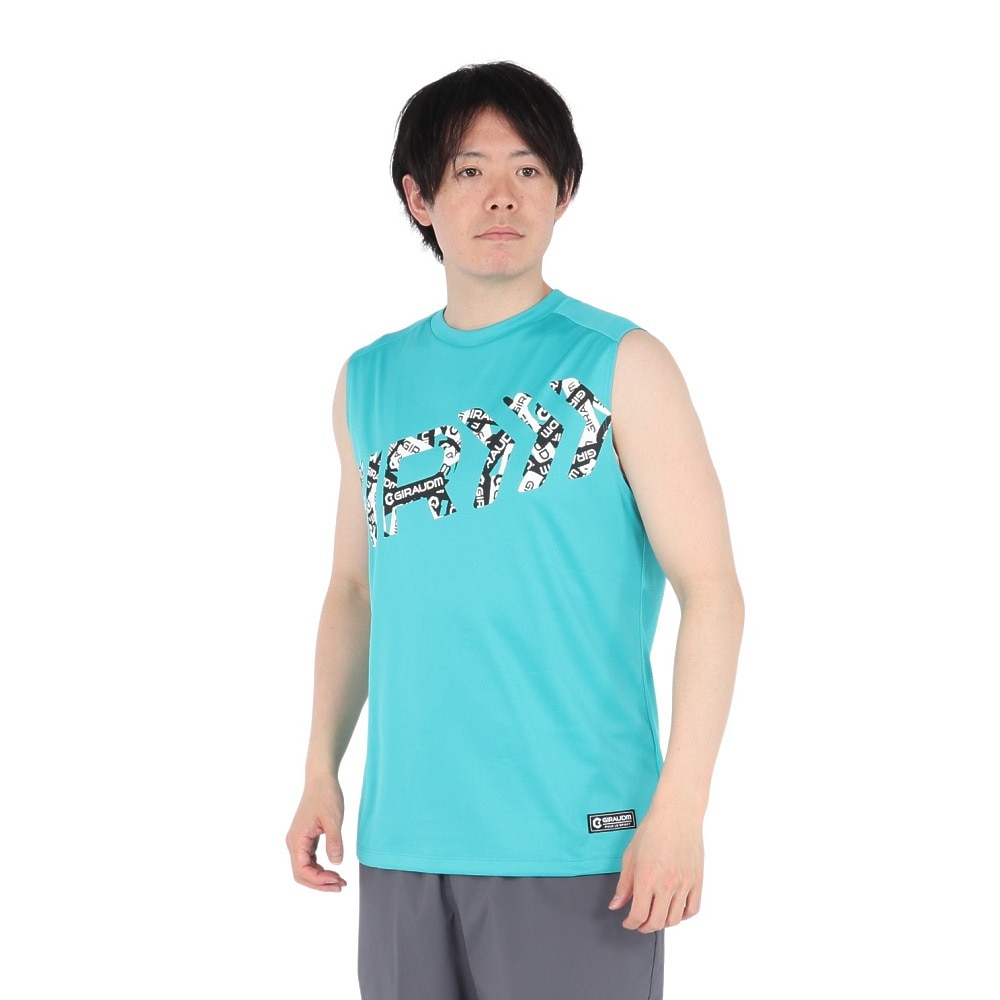 ジローム（GIRAUDM）（メンズ）ドライプラス15 HV148 メッシュ ノースリーブシャツ CT5S0039-TR863-GRES TRQ