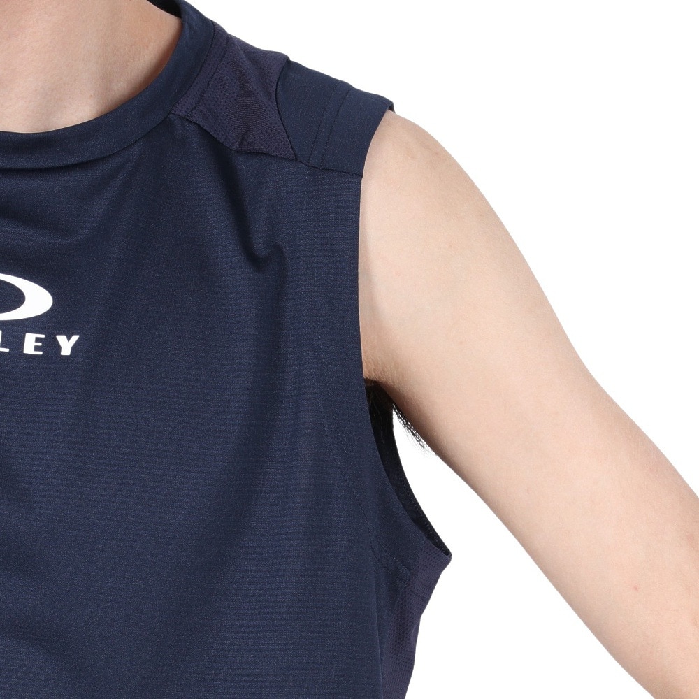 オークリー（OAKLEY）（メンズ）Enhance ノースリーブ クルーネック シャツ 15.0 FOA407650-6AC