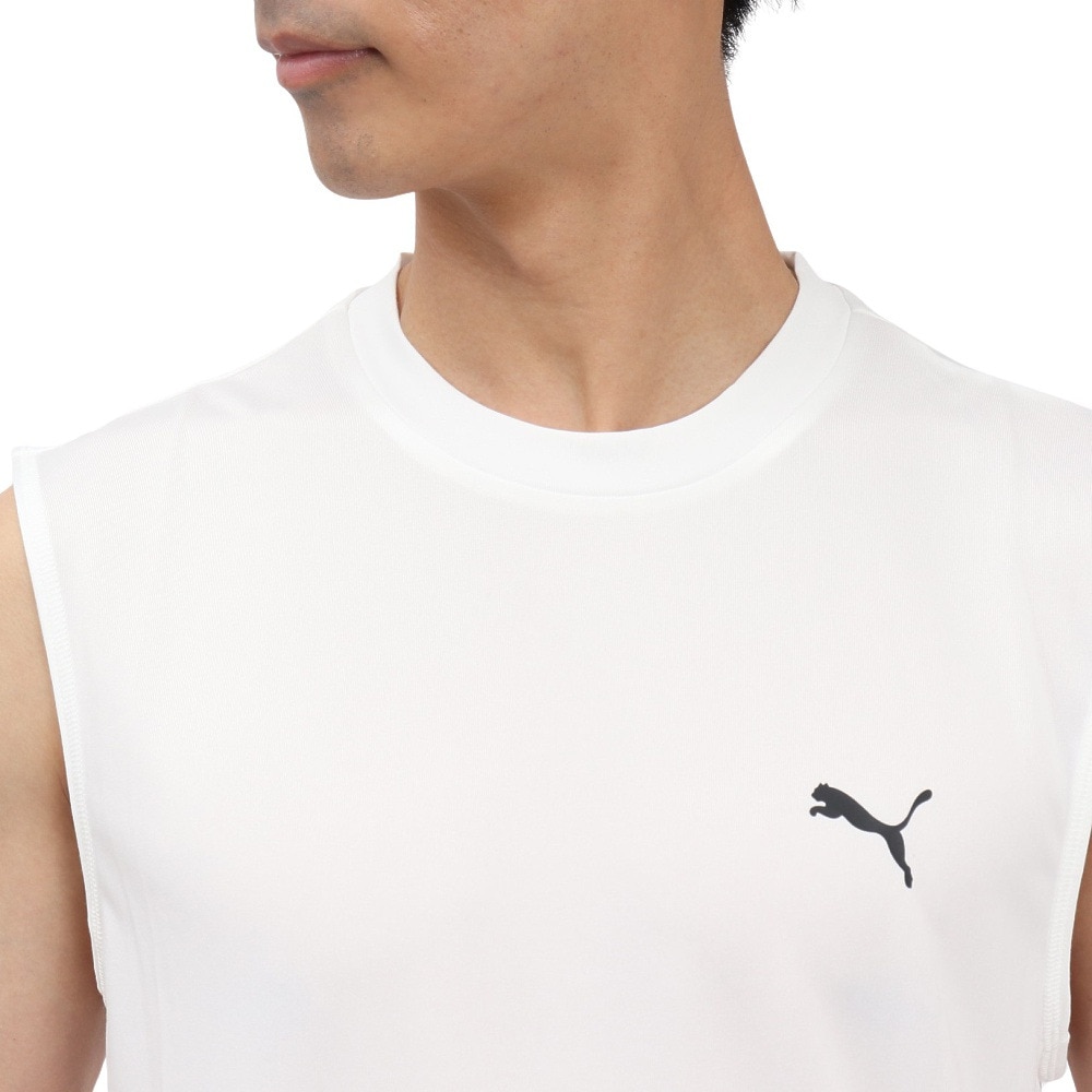 プーマ（PUMA）（メンズ）TAD スリーブレス Tシャツ 527050 02 WHT