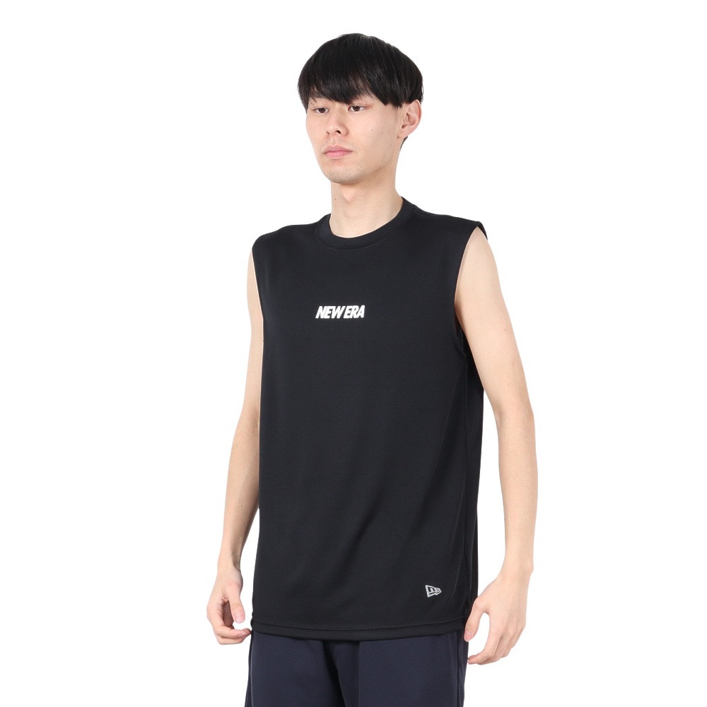 ニューエラ（NEW ERA）（メンズ）Performance Apparel テック タンクトップ Wordmark ブラック 14410174