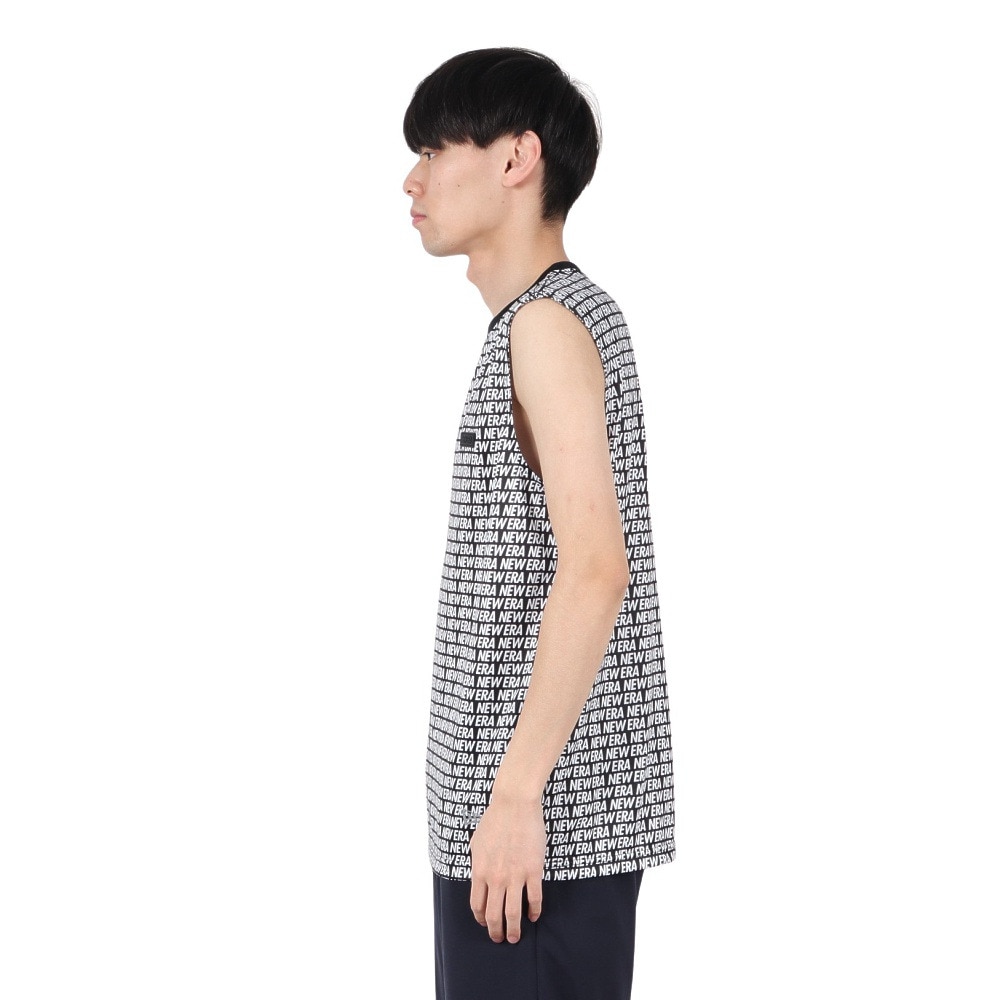 ニューエラ（NEW ERA）（メンズ）Performance Apparel テック タンクトップ Allover ブラック 14410171