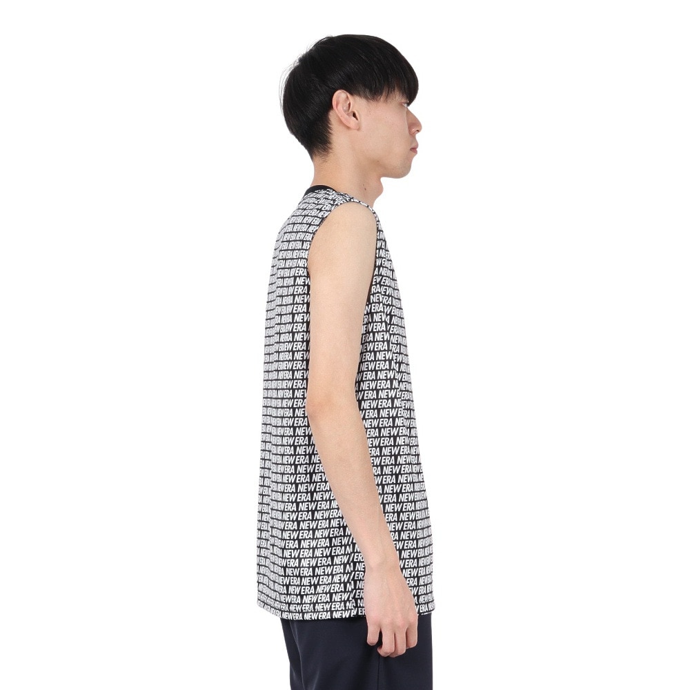 ニューエラ（NEW ERA）（メンズ）Performance Apparel テック タンクトップ Allover ブラック 14410171