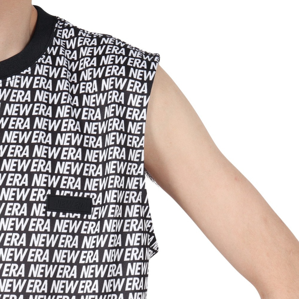 ニューエラ（NEW ERA）（メンズ）Performance Apparel テック タンクトップ Allover ブラック 14410171