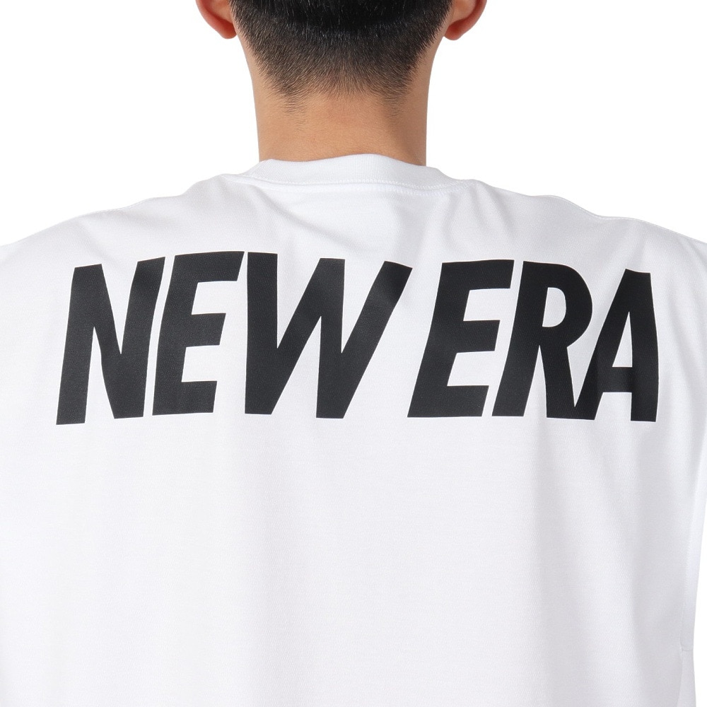 ニューエラ（NEW ERA）（メンズ、レディース）オーバーサイズド フレンチスリーブ パフォーマンス Tシャツ Wordmark 14410207